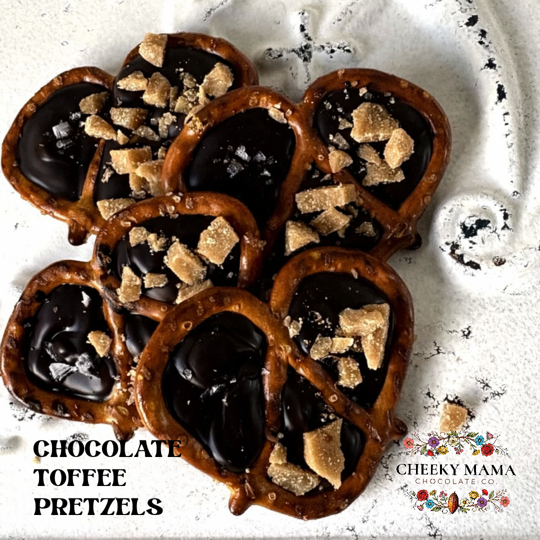 Chocolate Toffee Pretzels