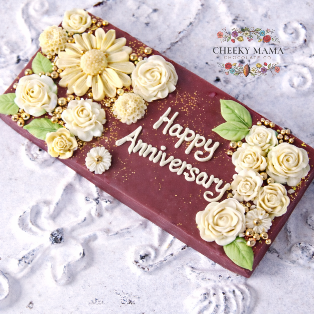Personalized Celebration Slab - Say It In Chocolate