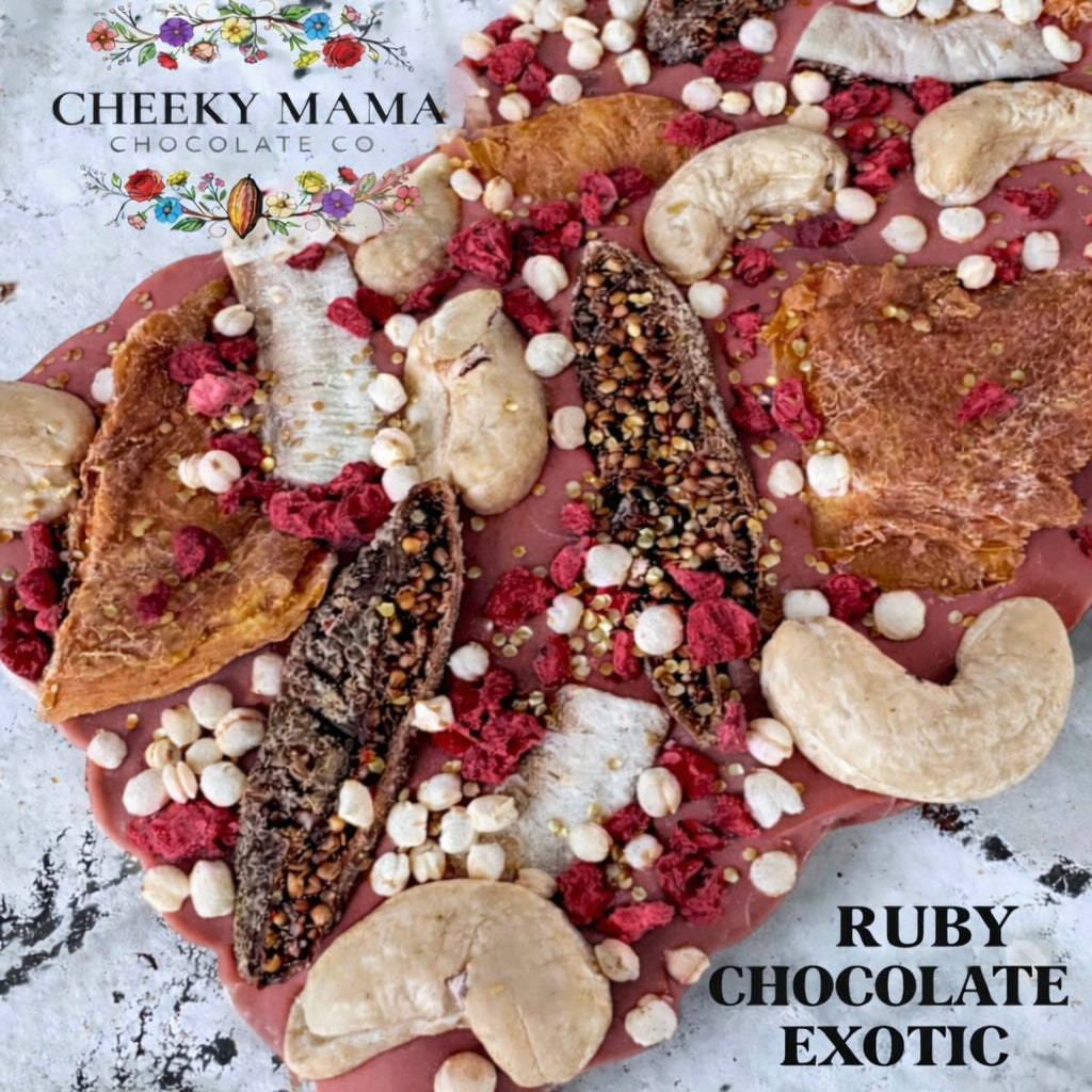 Exotic Artisanal Belgian Chocolate Bark