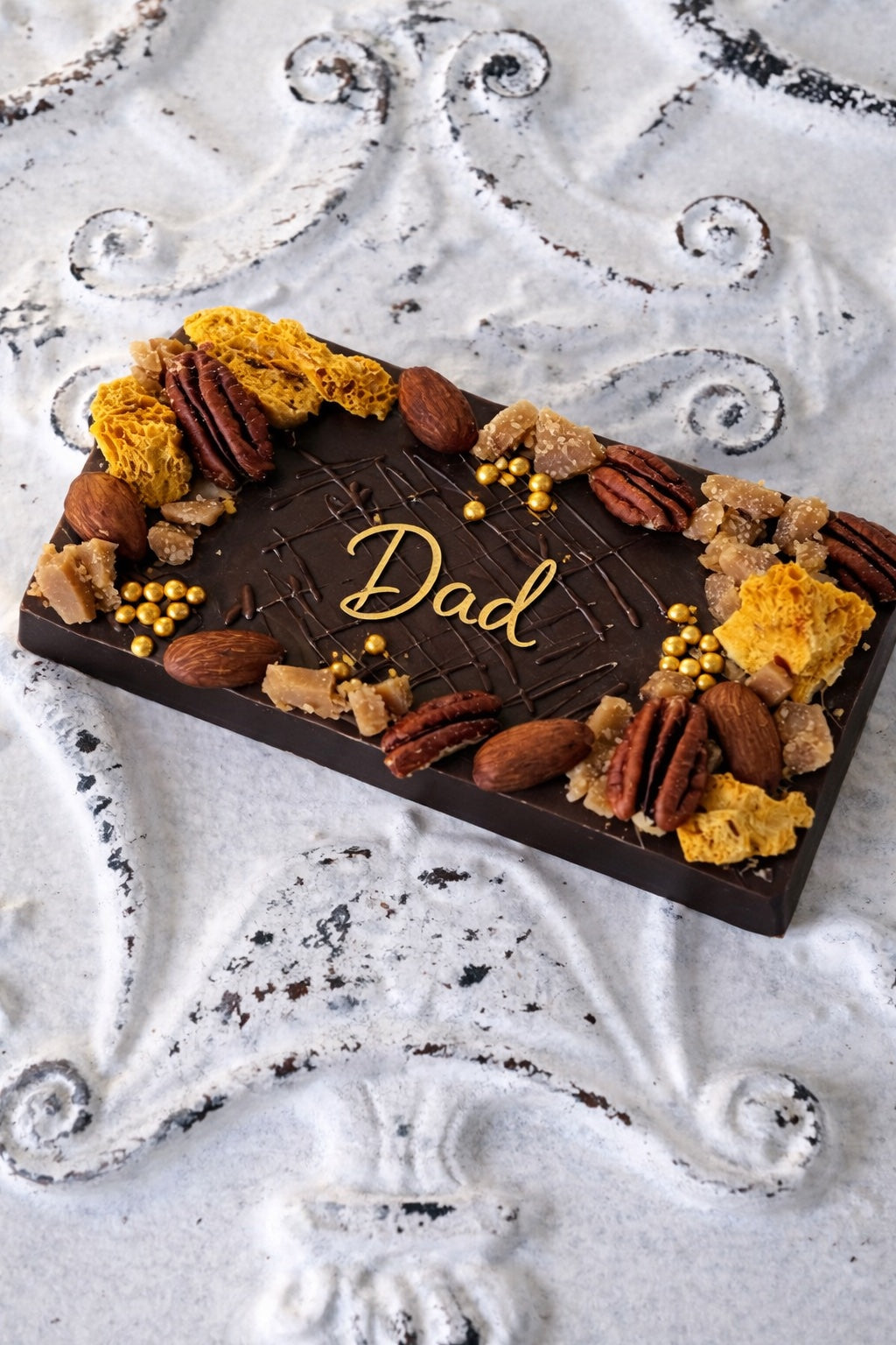 Personalized Celebration Slab - Say It In Chocolate