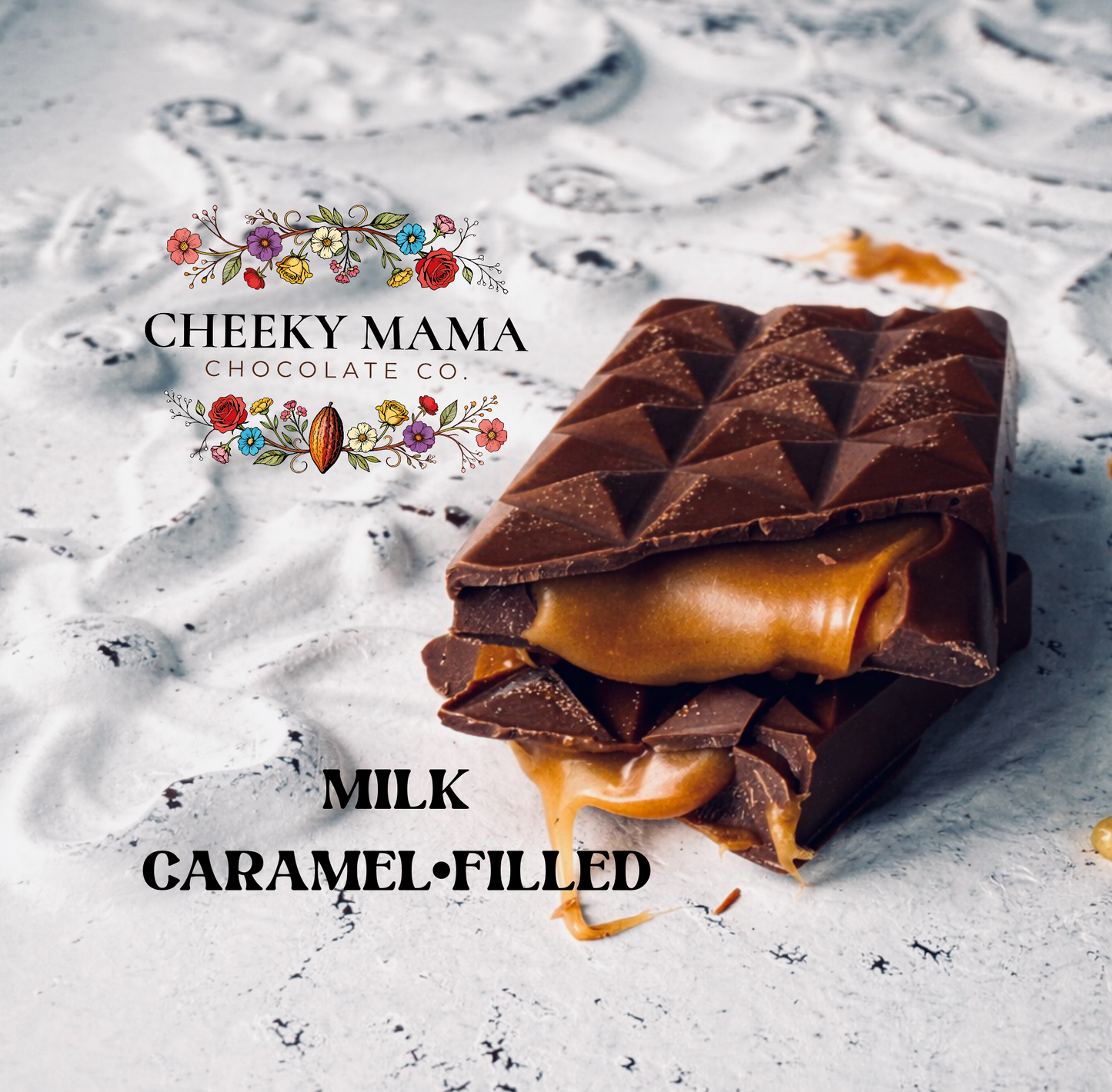 Caramel-Filled Chocolate Bar