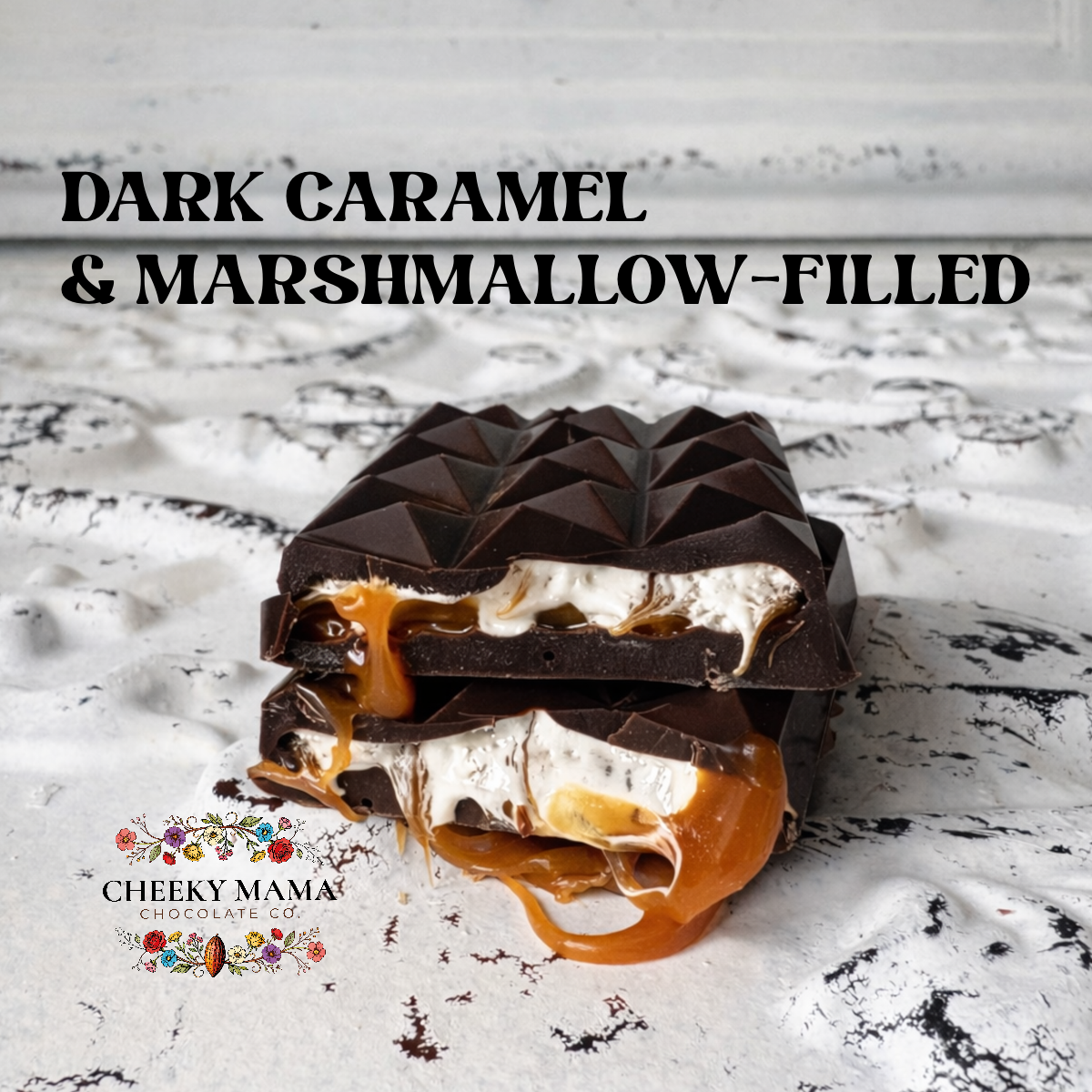 Caramel & Marshmallow-Filled Chocolate Bar