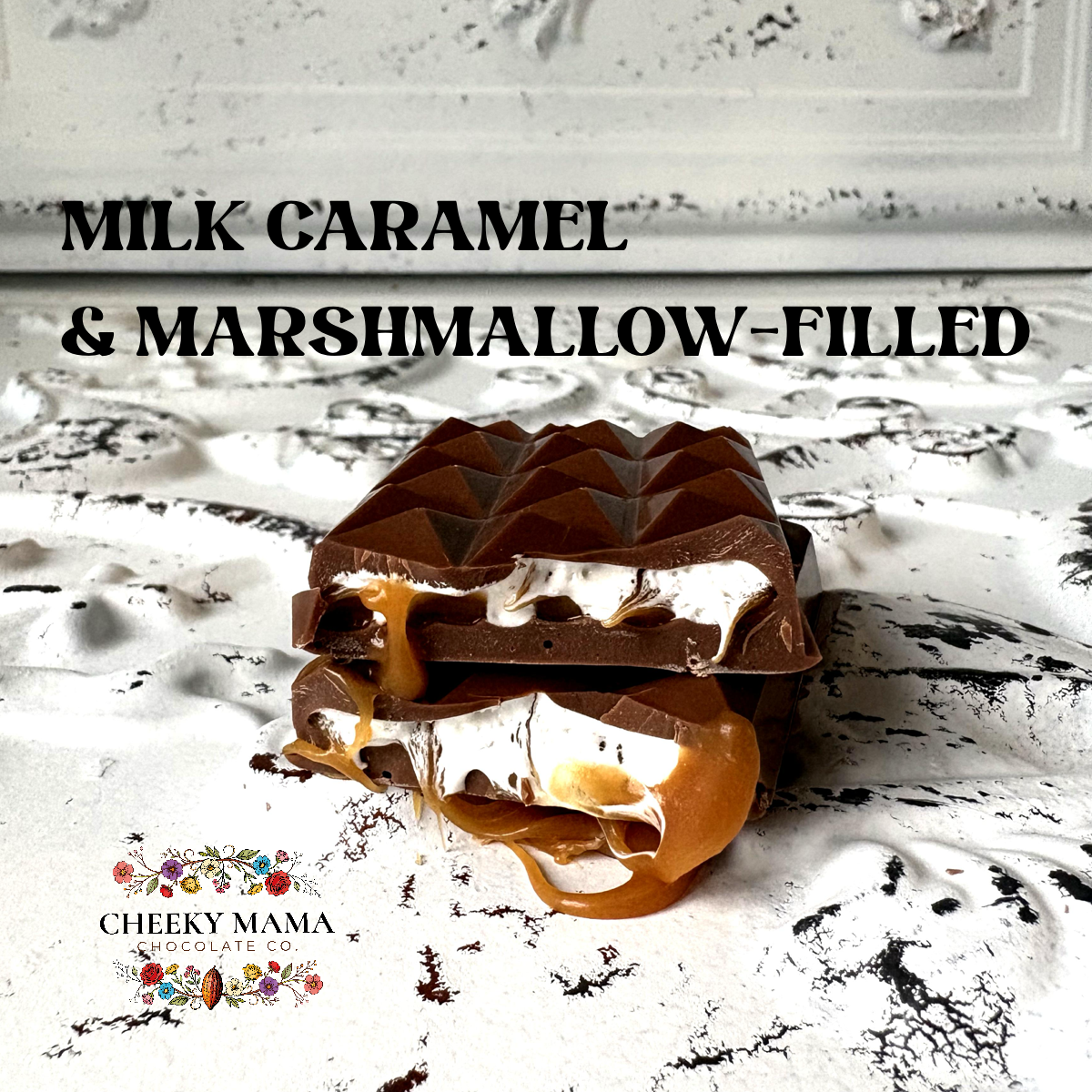 Caramel & Marshmallow-Filled Chocolate Bar