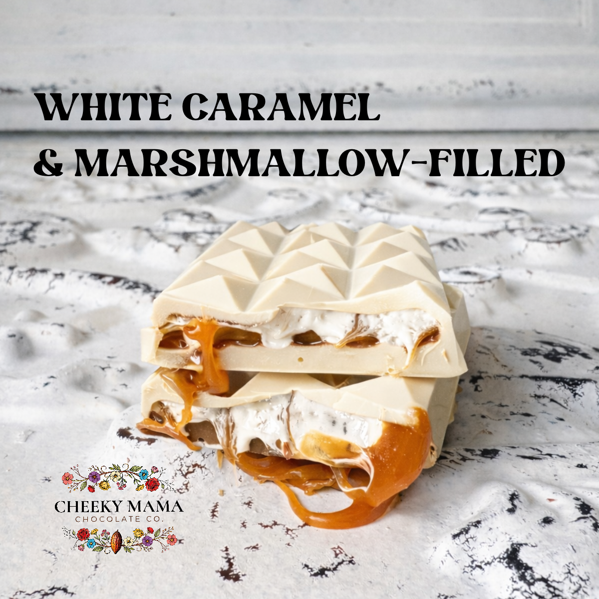 Caramel & Marshmallow-Filled Chocolate Bar