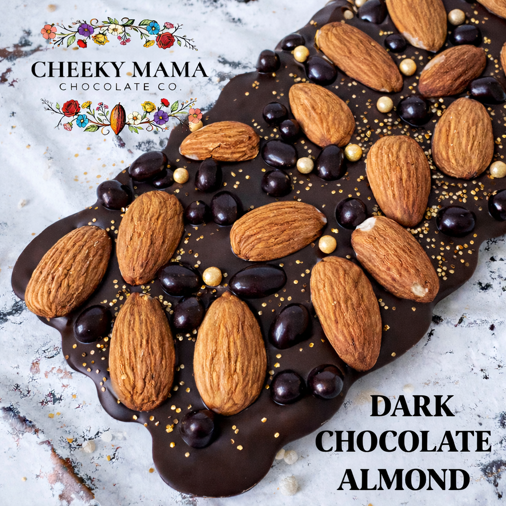 Almond Artisanal Belgian Chocolate Bark