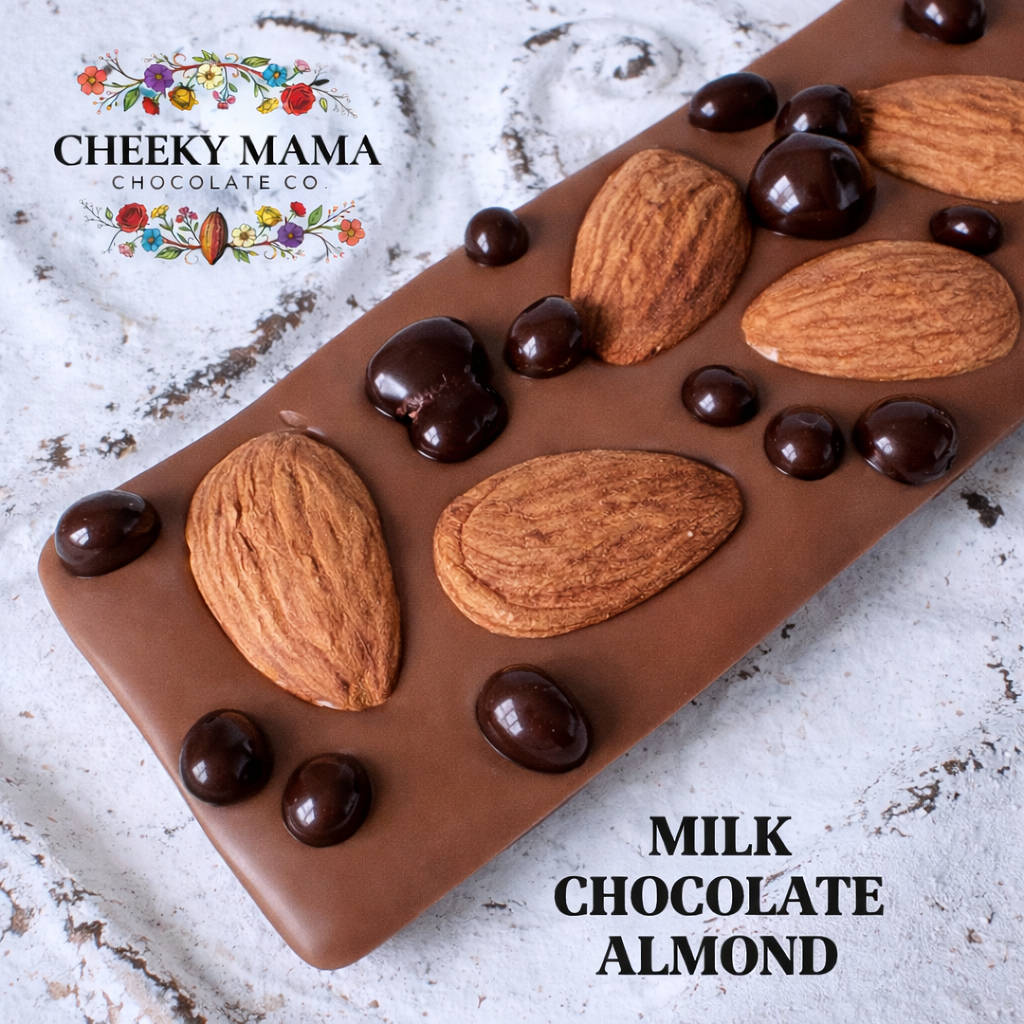 Almond Artisanal Belgian Chocolate Bark