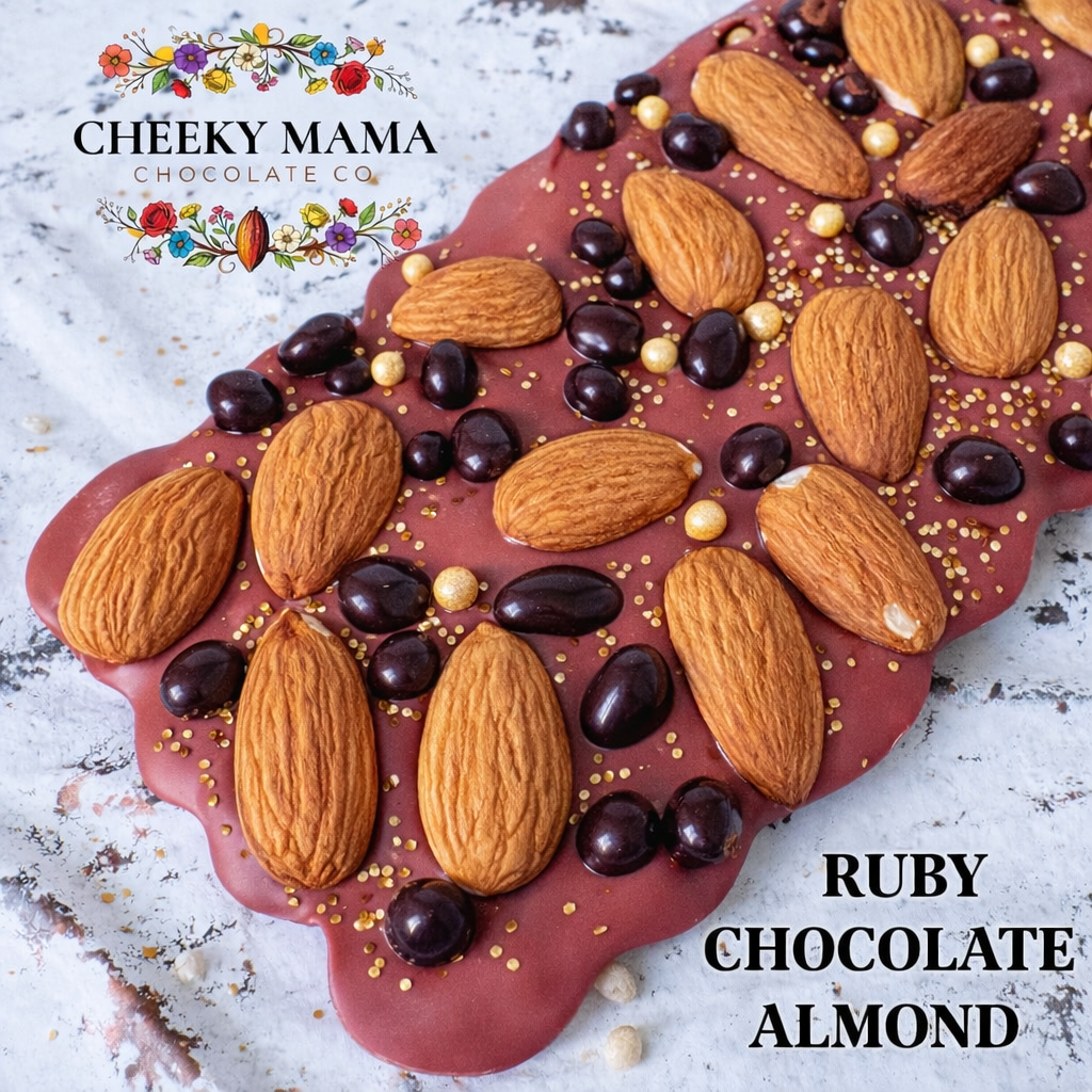 Almond Artisanal Belgian Chocolate Bark