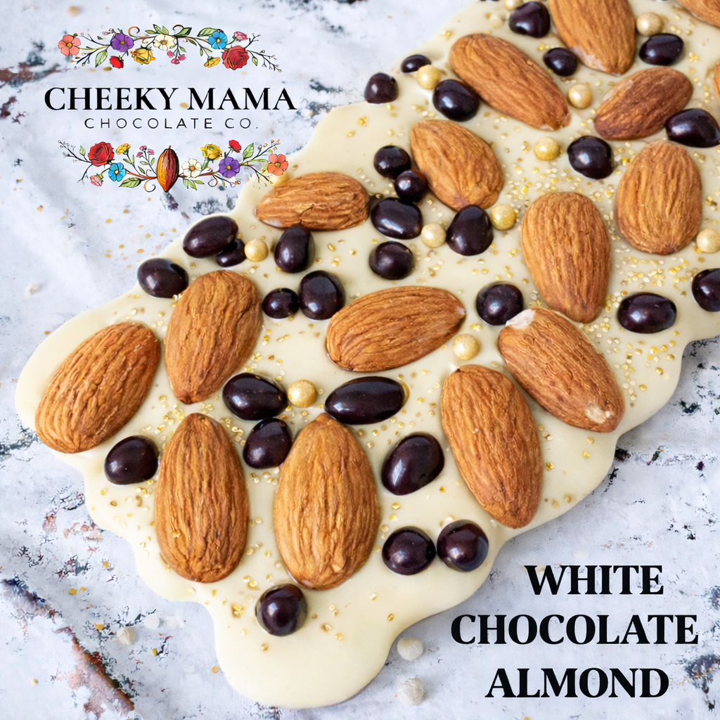 Almond Artisanal Belgian Chocolate Bark