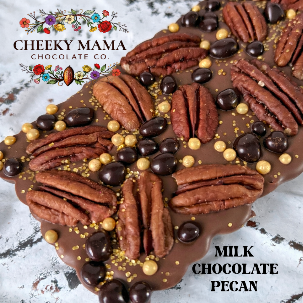 Pecan Artisanal Belgian Chocolate Bark