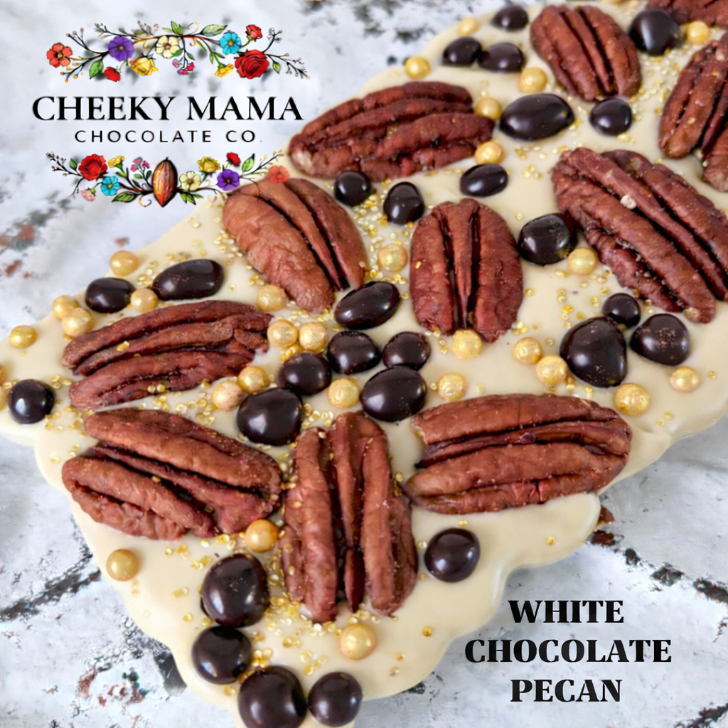 Pecan Artisanal Belgian Chocolate Bark