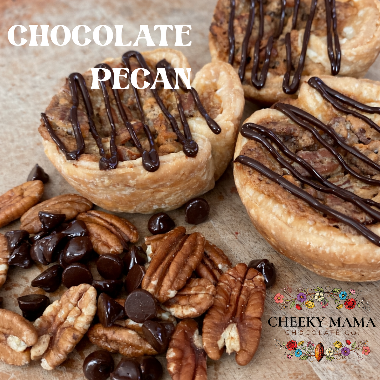 Chocolate•Pecan Butter Tart