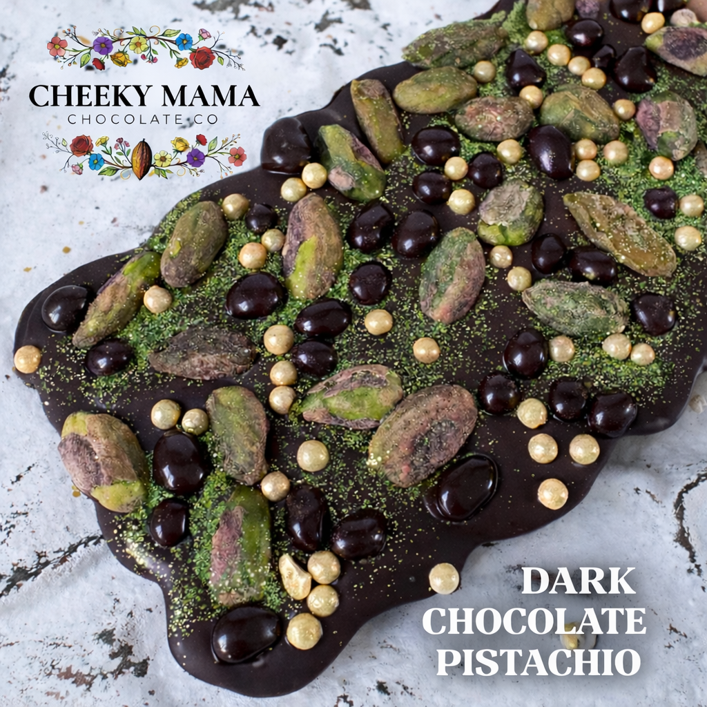 Pistachio Artisanal Belgian Chocolate Bark