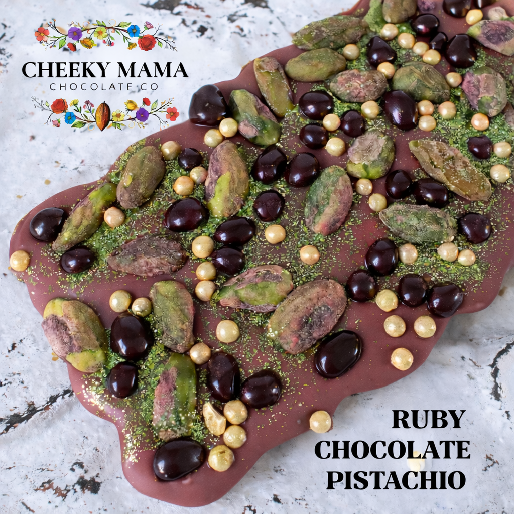 Pistachio Artisanal Belgian Chocolate Bark