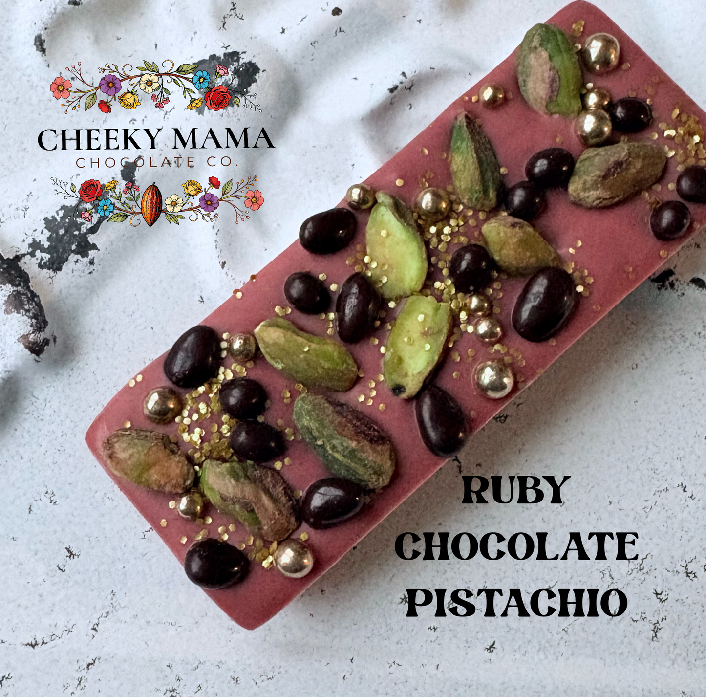 Pistachio Artisanal Belgian Chocolate Bark