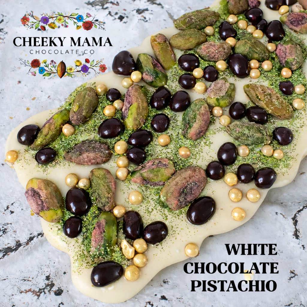 Pistachio Artisanal Belgian Chocolate Bark