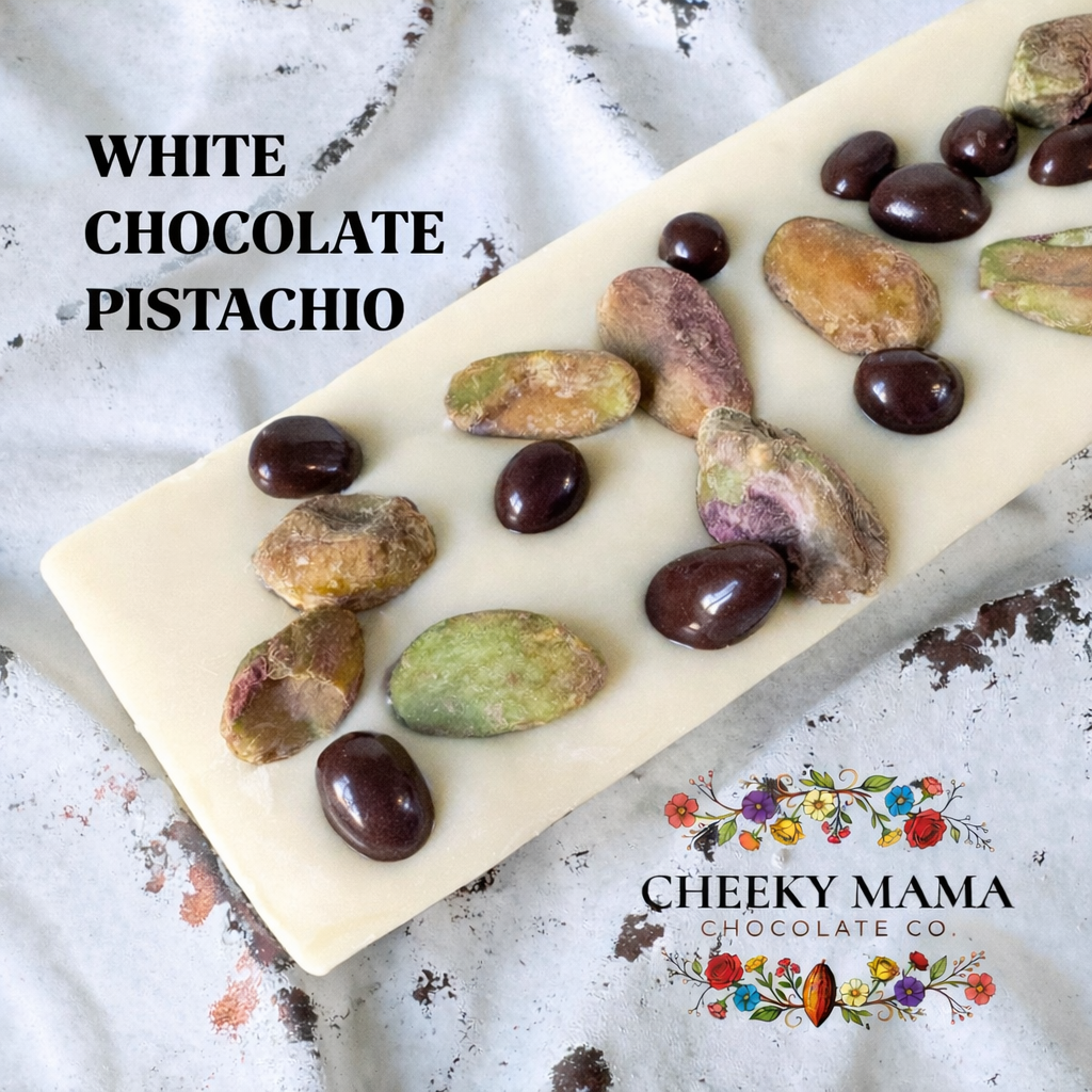 Pistachio Artisanal Belgian Chocolate Bark