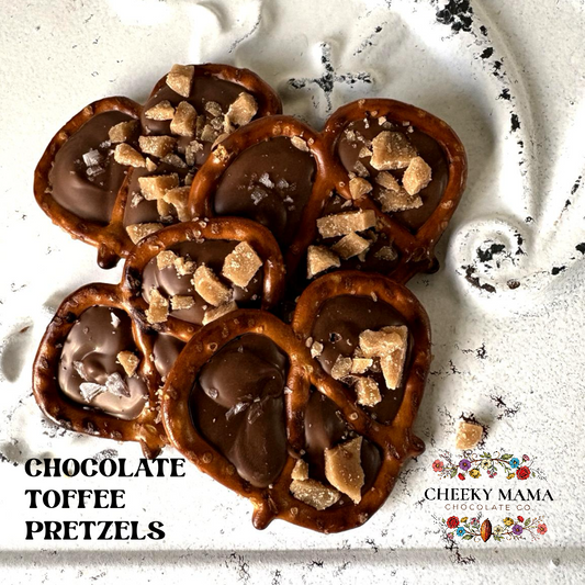Chocolate Toffee Pretzels