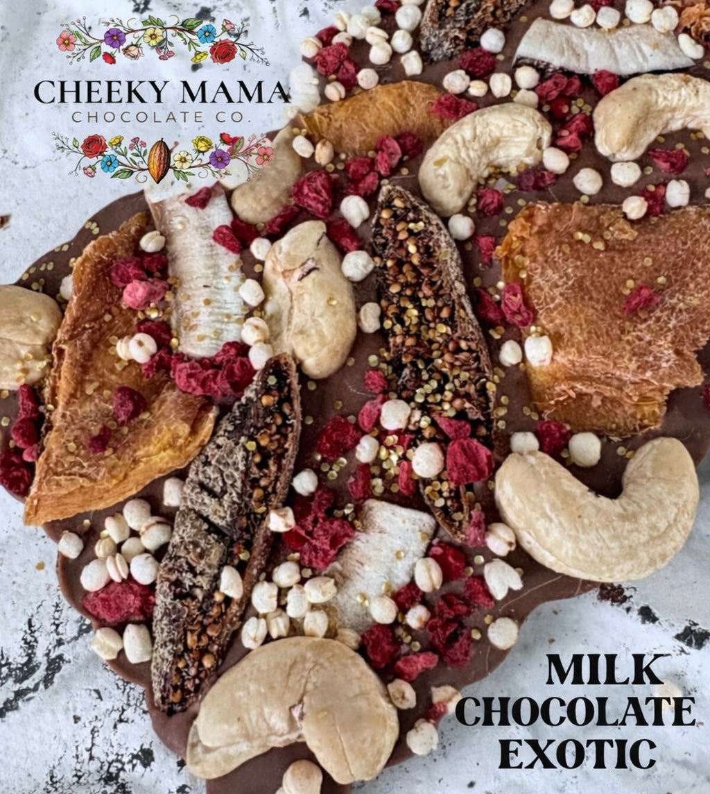 Exotic Artisanal Belgian Chocolate Bark