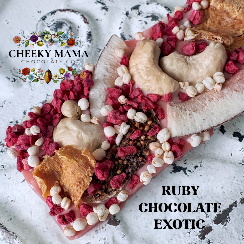 Exotic Artisanal Belgian Chocolate Bark