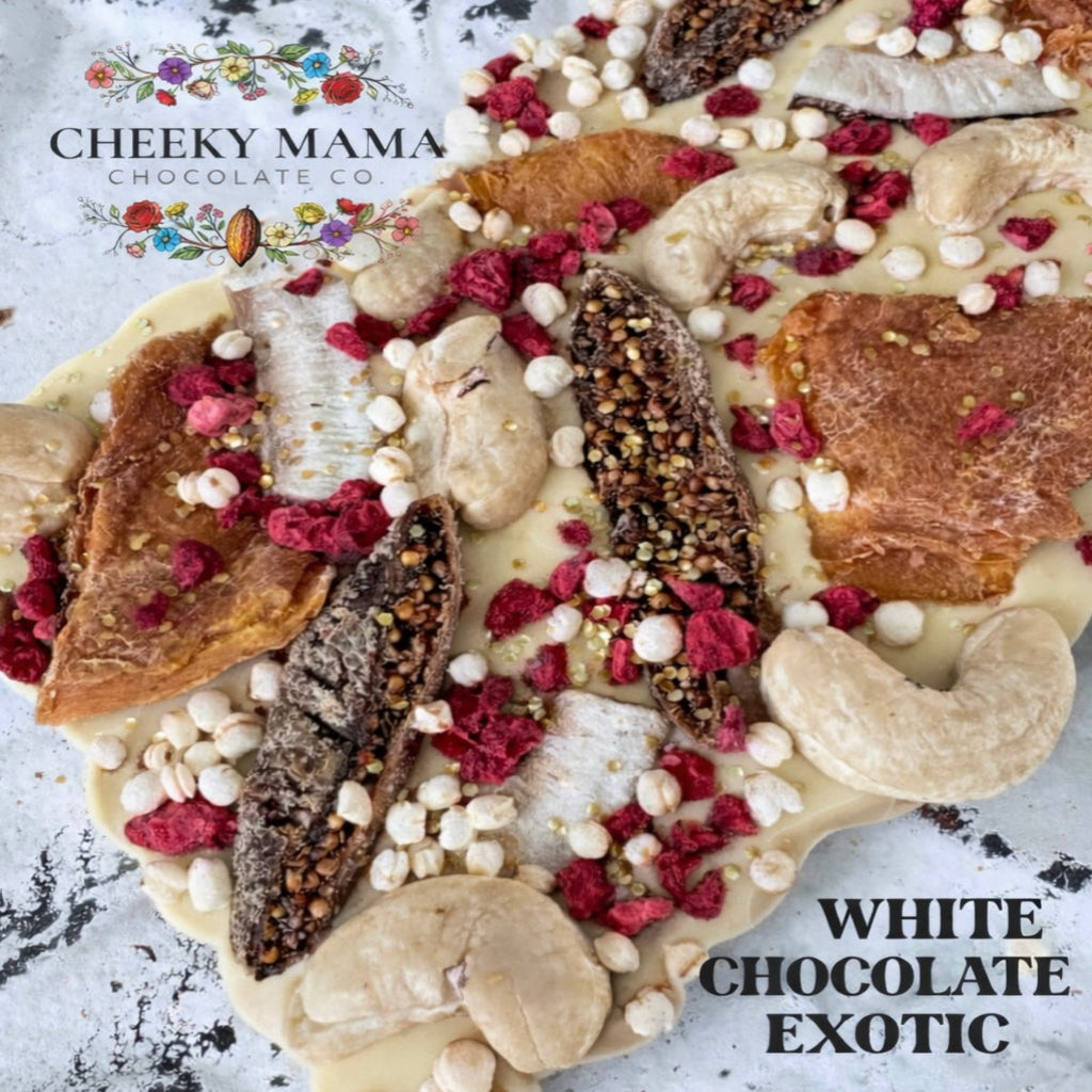 Exotic Artisanal Belgian Chocolate Bark