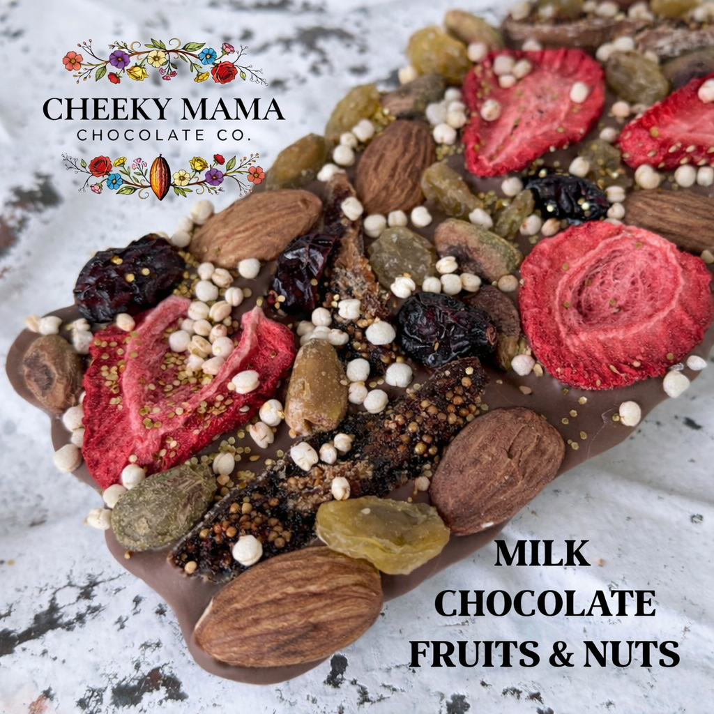 Fruits & Nuts Artisanal Belgian Chocolate Bark