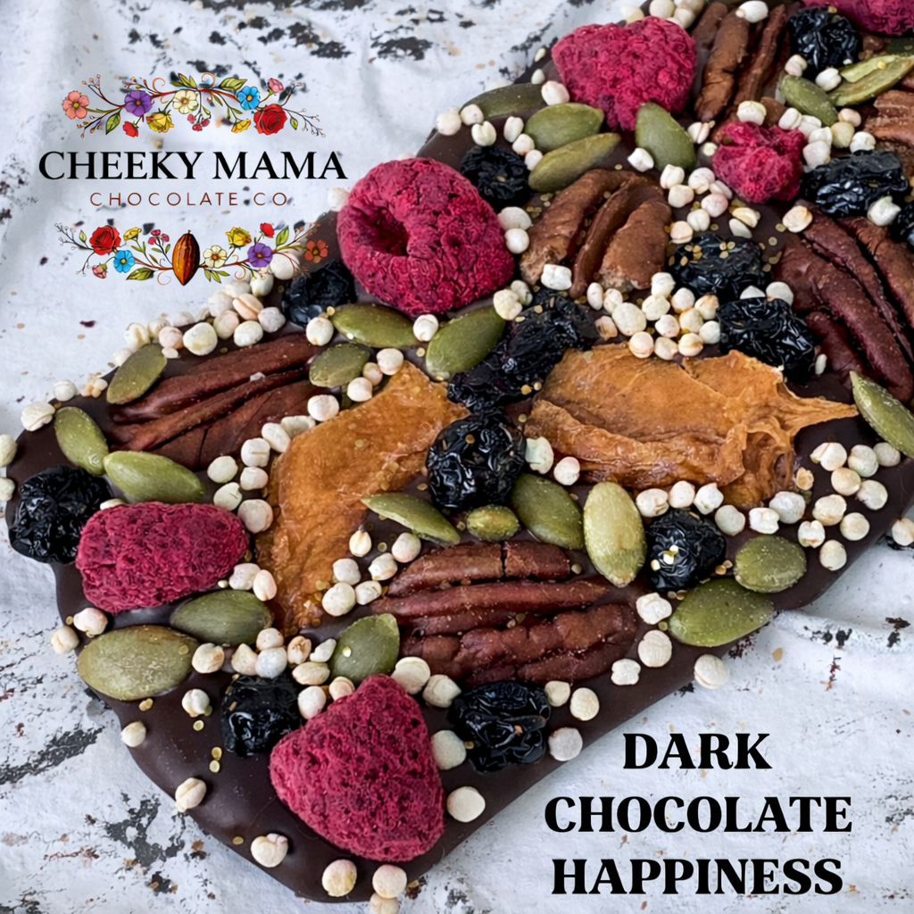 Happiness Artisanal Belgian Chocolate Bark