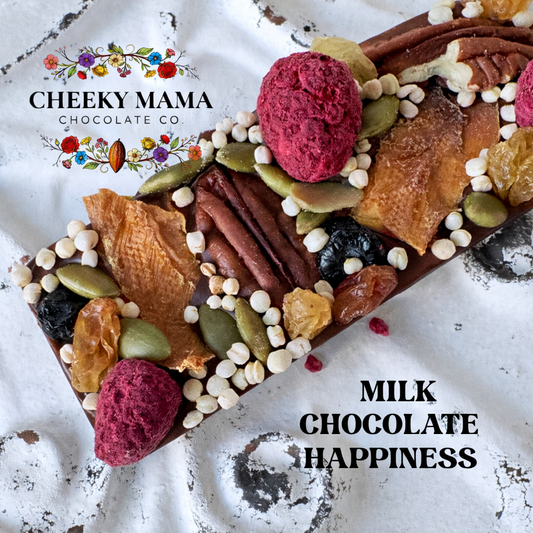 Happiness Artisanal Belgian Chocolate Bark