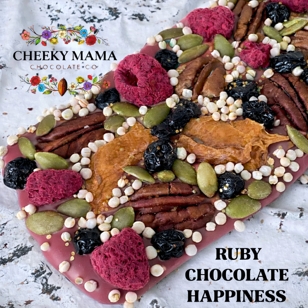 Happiness Artisanal Belgian Chocolate Bark