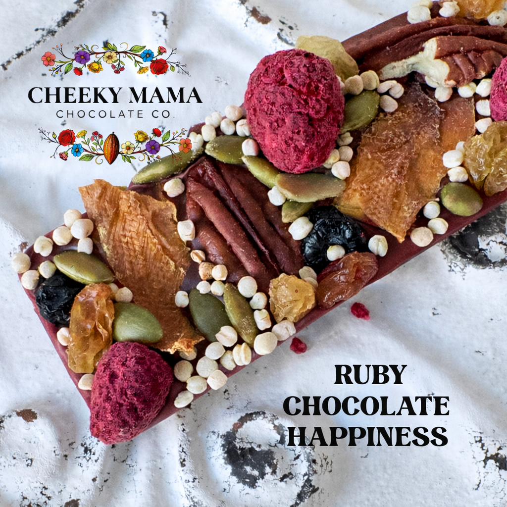 Happiness Artisanal Belgian Chocolate Bark