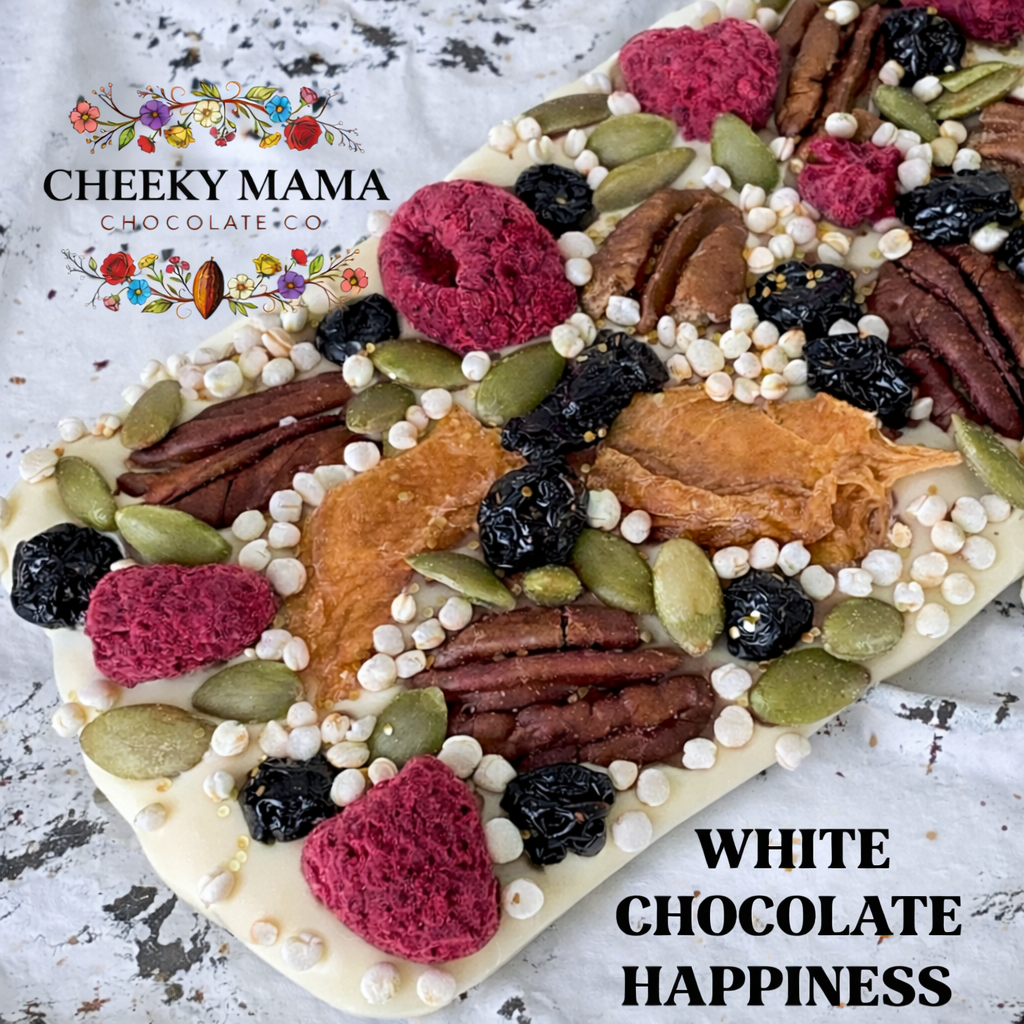 Happiness Artisanal Belgian Chocolate Bark