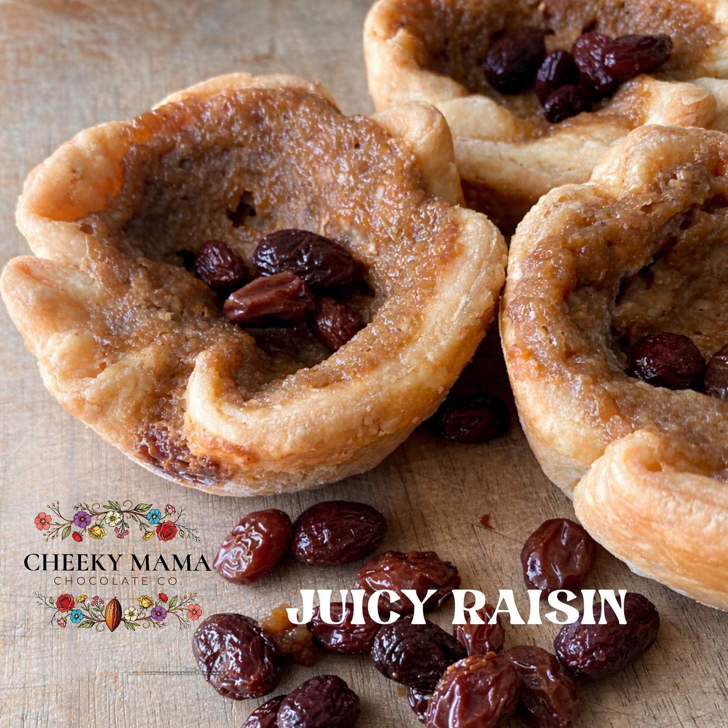 Juicy Raisin Butter Tart