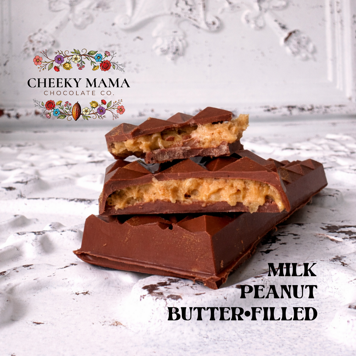 Peanut Butter-Filled Chocolate Bar