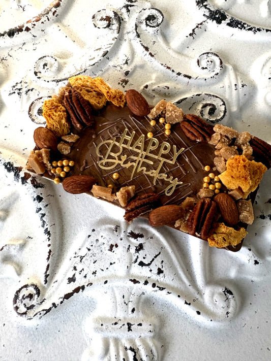 Personalized Celebration Slab - Say It In Chocolate